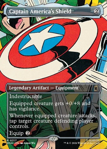 Mtg captain america shield - captain,