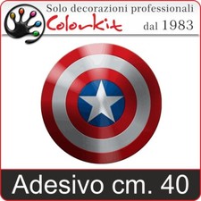Adesivo Scudo Capitan America