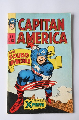 Capitan america 6 corno - n.,