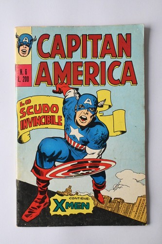 Capitan america 6 - 6, corno