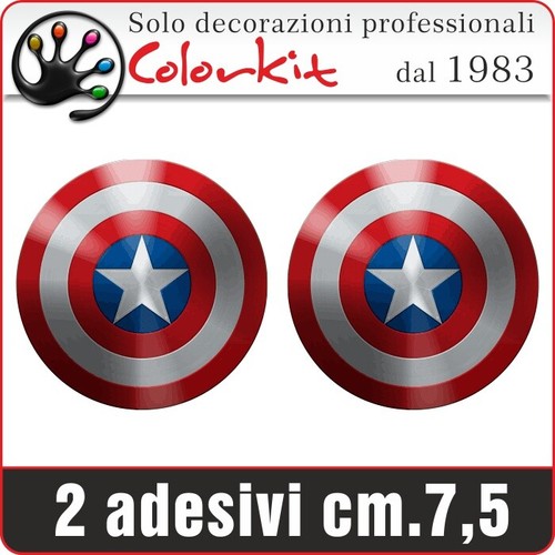 Coppia adesivi scudo - coppia,
