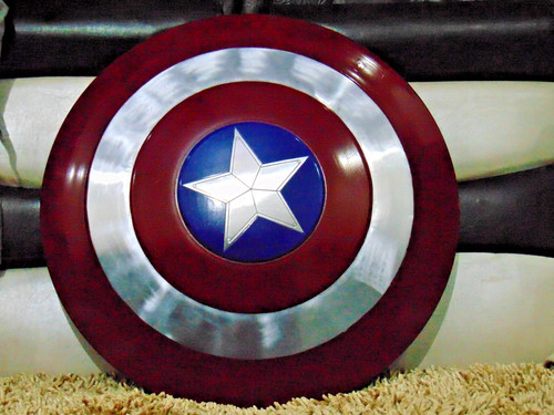 Captain america shield steel - america,