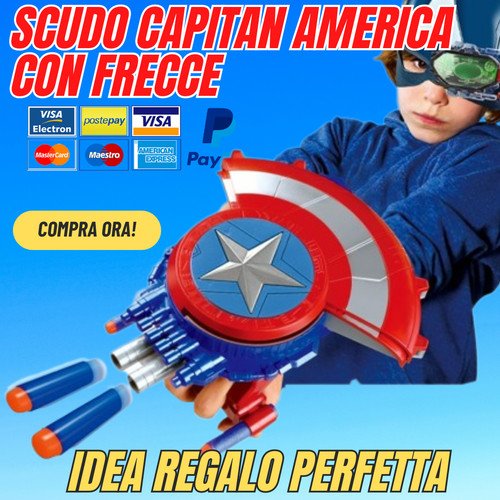 Scudo capitan america - scudo,