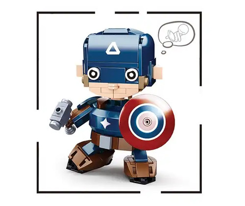 Capitan america con scudo - capitan,